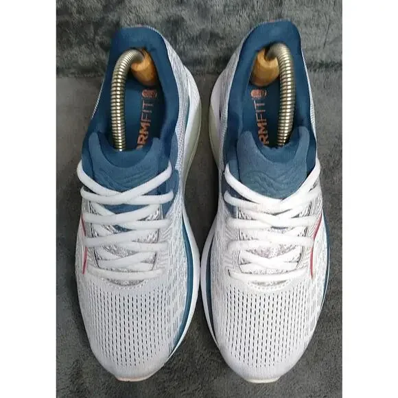 Saucony Guide 14 Women's 8 Lilac/Navy PWRRUN Athletic Training Sneaker Shoes - Picture 2 of 8